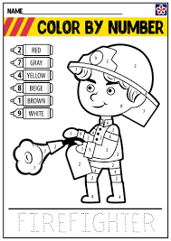 Free Firefighter Worksheets Teachersmag Com Community Helpers Preschool Activities Community Helpers Worksheets Community Helpers Preschool