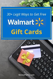 Even the reloadable egiftcard obtained from entering receipts from their savings catcher program are able to be loaded into their system for helping to pay for purchases on their website. 36 Legit Ways To Get Free Walmart Gift Cards In 2021 Moneypantry