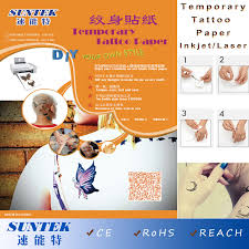 Ask for your client's approval of the placement, and then press the carbon copy down. China Temporary Tattoo Sticker Water Decal Transfer Paper China Tattoo Sticker Tattoo Paper