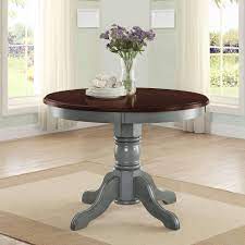 Find the perfect home furnishings at hayneedle, where you can buy online while you explore our room designs and curated looks for tips, ideas & inspiration to help you along the way. Amazon Com 42 Round Table Top Easily Accommodates Seating For 4 Multi Step Blue Tables