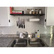 Find the perfect white cupboard stock illustrations from getty images. 12 X12 Peel And Stick Backsplash Tile For Kitchen White Subway Tile 10 Pack Overstock 31500800