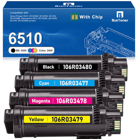 Xerox Phaser 6510 High-Yield Toner, Cyan