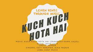 I'm a massive shahrukh khan fan. Kuch Kuch Hota Hai Ost Lyrics Hindi And English Translation Meaning Youtube