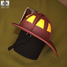 Firefighting Helmet 3d Model Ad Firefighting Helmet Model Firefighting Helmet Firefighter Helmet