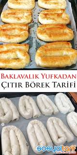 Baklavalik Yufkadan Citir Borek Tarifi Goruntuler Ile Yemek Tarifleri Yemek Leziz Yemek