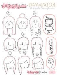 How To Draw Chibi Kawaii Drawings Chibi Drawings How To Draw Hair