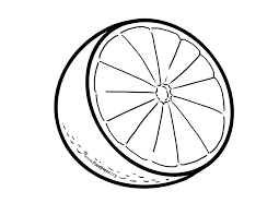 Black And White Outline Orange Clip Art Oranges Illustration Foodhero Bullentinboards Artwork Outline Drawings Orange Fruit Drawings