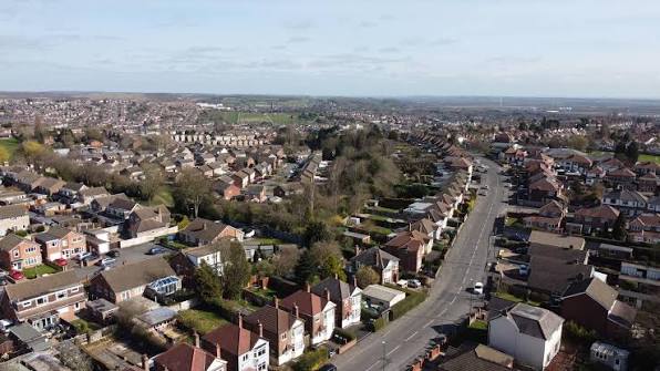 Street view in Bakersfield Nottingham NG3