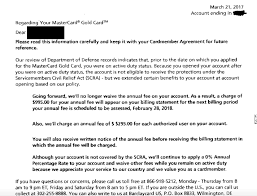 What are scra credit card benefits? Gold Card Update Puts Service Members In A Tough Position