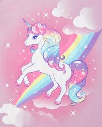 Lihat ide lainnya tentang unikorn, kuda poni, gambar. Girls Long Sleeve Glitter Rainbow Unicorn Graphic Tee