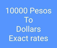 The cost of 1 united states dollar in philippine pesos today is ₱50.36 according to the open exchange rates, compared to yesterday, the exchange rate remained unchanged. 10000 Pesos To Dollars Convert 10000 Mxn To Usd Live