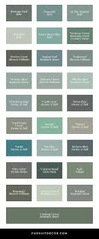 Behr paint color cards : Best Blue Green Paint Colors In Action By Brand Pursuit Decor