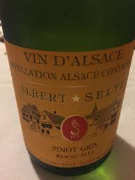Albert Seltz Pinot Gris Reserve Alsace 2013 Waterloo Wine Company 11 55 October 2014 Another Sophisticated Offering From This Alsace Producer Subtle Vinos