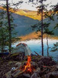 Lakeside Camping Camping Inspiration Camping Photography