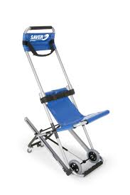 Electric/battery powered stair climber with an increased weight capacity of up to 500lbs. Evacuation Chairs Ferno