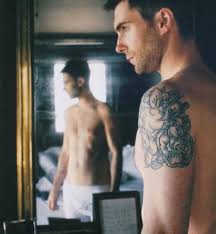 He is best known as a frontman of the band maroon 5. Maroon 5 Mirror And Tattoo Image 540373 On Favim Com