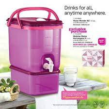 · 10 haziran 2014 ·. Bekas Air Tupperware Water Wonder Purple Set 10 Liter Shopee Malaysia