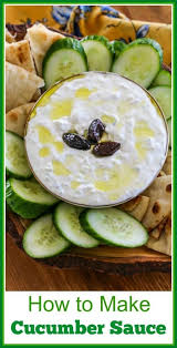 Tzatziki Sauce Cucumber Sauce Recipe In 2020 Tzatziki Sauce Cucumber Sauce Easy Cooking Recipes