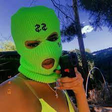 3 hole mask 100% cotton one size fits all. Girl Aesthetic Ski Mask Profile Pictures Novocom Top