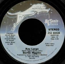 Key largo is an island off the coast of florida that was the setting for the 1948 movie of the same name starring humphrey bogart and lauren bacall, who were married in real life and one of the most glamorous couples in hollywood. Bertie Higgins Albums Songs Discography Biography And Listening Guide Rate Your Music