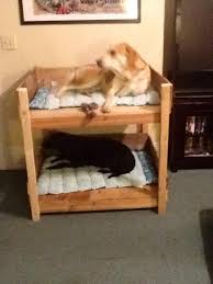 Diy dog bunk beds from instructables living 2. Diy Pet Bunk Bed Plans To Build Dog Bed Pallet Furniture Plans