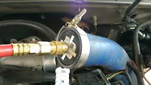 Just remember that it should be quiet to detect an air leak. Boost Leak Tester Chevy And Gmc Duramax Diesel Forum