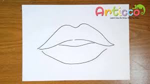 I will again remind you little masters that drawing is skill which showcases hence we need to know all their features to express the feelings of a person in a sheet of paper. How To Draw Lips Step By Step Youtube