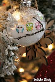 Diy Dollar Tree Christmas Owl Ornaments The Plus Side Embroidered Christmas Ornaments Christmas Diy Dollar Tree Christmas