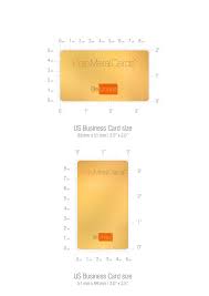 The standard business card dimensions in canada and the us are 3.500 x 2.000 inches (8.890 x 5.080 cm). Everything You Need To Know About Sizes And Shapes For Metal Business Cards Pure Metal Cards