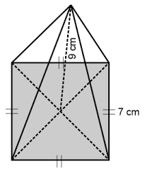 Limas persegi panjang ialah limas dengan alas berbentuk persegi panjang dan memiliki 4 sisi segitiga tegak. Limas Segi Empat Volume Limas Segi Empat Luas Permukaan