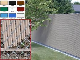 Fence slats install quickly, simply fold open and on to fence pickets. Chain Link Fence Privacy Slats Single Wall Bottom Locking Slat 9 Colors Ebay