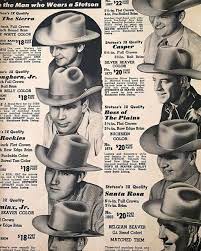 Vintage Stetson Usa Advert Hats For Men Mens Hats Fashion Western Hat Styles