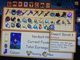Buyable Dwarf Scrolls At Stardew Valley Nexus - Mods And Community