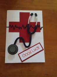 Simple Birthday Wishes For Medical Students Good Luck Card Good Luck Cards Job Cards Congrats Card