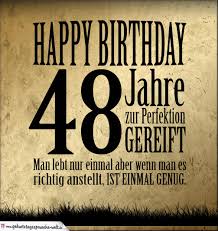 48 Geburtstag Retro Geburtstagskarte Geburtstagsspruche Welt