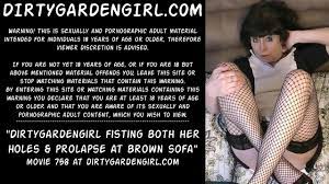 Dirtygardengirl take long black dildo deep in her ass & anal prolapse  extreme - XVIDEOS.COM