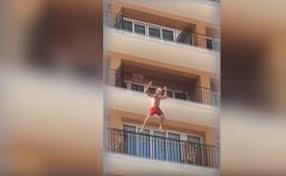 We're unsure if it is the very same hippo. Tourist Arrested For Diving From Balcony Into Pool