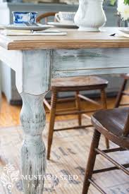Making A New Table Look Old Miss Mustard Seed Painted Furniture Painting Wooden Furniture Painting Furniture Diy