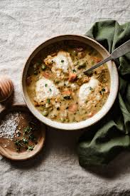 Creamy Vegetable Dumpling Soup Ful Filled In 2020 Vegetable Dumpling Soup Dumplings For Soup Vegetable Dumplings