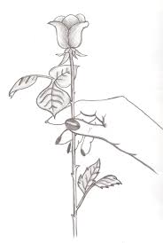 Feel free to explore, study and enjoy paintings with paintingvalley.com Easy Holding A Rose Drawing Novocom Top