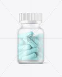 Download Frosted Pills Bottle Mockup In Jar Mockups On Yellow Images Object Mockups PSD Mockup Templates