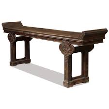 Vintage Elmwood Imperial Asian Altar Console Table Oriental Furniture Asian Style Asian Furniture Furniture