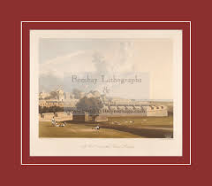 Lithograph- North West View of the Fort ...