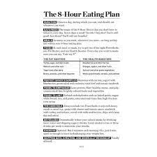 8 Hour Diet 8 Hour Diet Health Diet Bodybuilding Diet