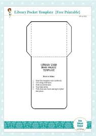 Free Library Card Book Pocket Template Printable Card Book Library Card Templates Printable Free