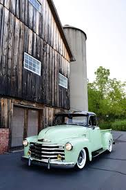 Image result for Chrome Green 1949 Truck