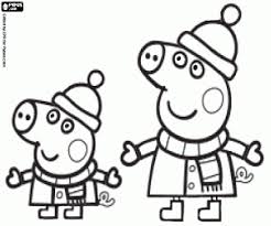 Peppa Pig Dibujo Colorear