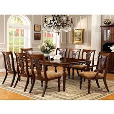 The coach house the coach house swythamley hall estate u swythamley macclesf ield u cheshire beautifully proportioned dining room. Seymour Dark Oak Finish Formal 9 Piece Dining Set Buy Online In Bahamas At Bahamas Desertcart Com Productid 8626375