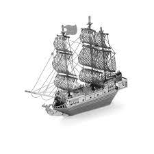 Maybe you would like to learn more about one of these? 3d Puzzles Black Pearl Pirate Ship Silver 3d Metal Jigsaw Model Kit Diy Boat Gift Model Educational Toys Walmart Com Walmart Com