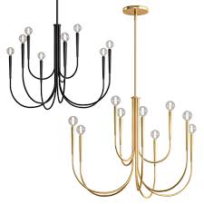 Finish your space with ceiling lights and wall lamps for every style. West Elm Swoop Arm Chandelier 3d Model Cgtrader